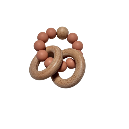 Pulsera mordedora papaya