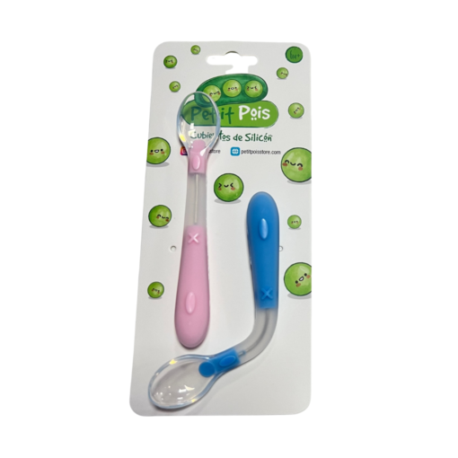 Cucharitas flexible con estuche set de 2 r/a