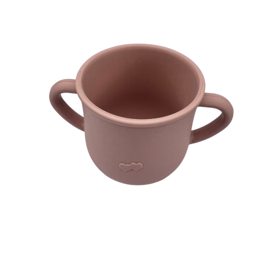 Vaso beberito de silicón rosado - Image 2