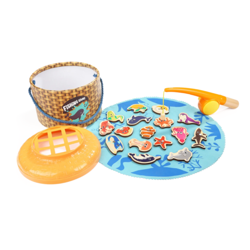Juego de pesca magnética