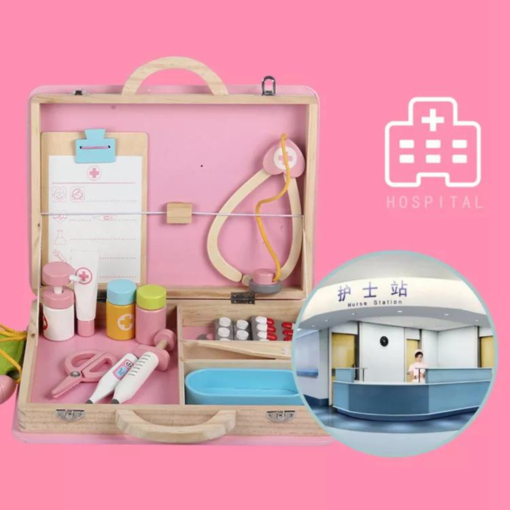 Set de Doctora de Madera - Image 3