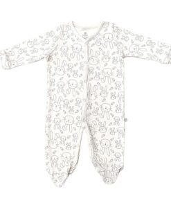 Pijama de conejitos grises
