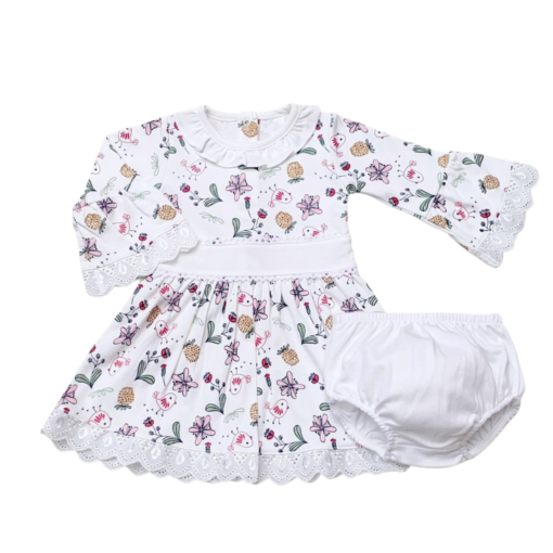 Vestido pajaritos