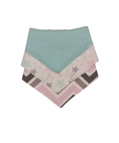 Baberos de algodón set de 3